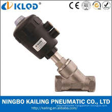 2/2 way stainless steel body angle check valve KLJZF-20